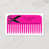 Carte De Visite Styliste/coiffeur (Devant)