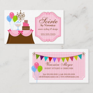 Carte De Visite Styliste et conception d'événement