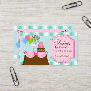 Carte De Visite Styliste et conception d'événement