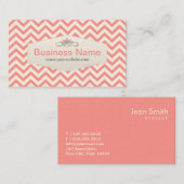 Carte de visite Styliste Girly Pink (Devant / Derrière)