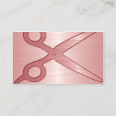 Carte De Visite Styliste rose (Dos)