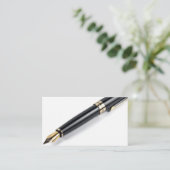 Carte De Visite stylo (Debout devant)