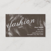 Carte De Visite Stylo de mode moderne (Devant)