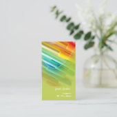 Carte De Visite Stylos/Concepteur de couleurs (Debout devant)