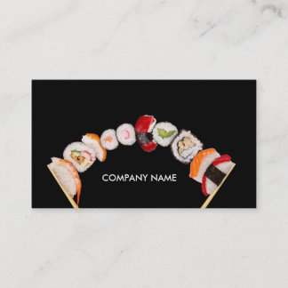 Carte De Visite Substance/sushi chinois de restaurant/magasin
