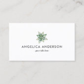 Carte de visite succulent (Devant)