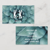 carte de visite succulent (Devant / Derrière)