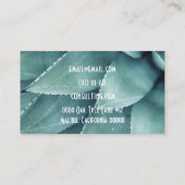carte de visite succulent (Dos)