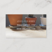 carte de visite succulent (Dos)