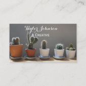 carte de visite succulent (Devant)