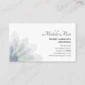 Carte de visite Succulent du désert (Devant)