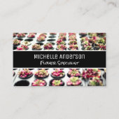 Carte De Visite Succulents | Fleurs | Pépinière (Devant)