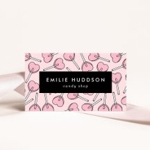 Sucettes roses, sucettes en forme de cœur, sucette