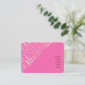 Carte De Visite Sucre (Debout devant)