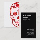 Carte De Visite sucre skullz : 2 (Devant / Derrière)