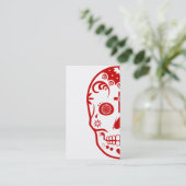 Carte De Visite sucre skullz : 2 (Debout devant)