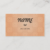 Carte De Visite Sucrerie (Dos)