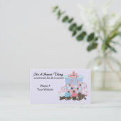 Carte De Visite Sucreries et friandises (Debout devant)