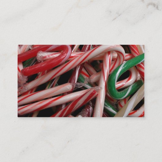 Carte De Visite Sucres de canne (Dos)