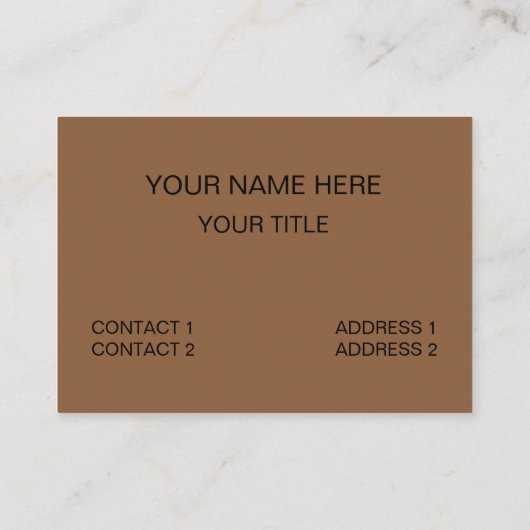 Carte De Visite Sugar Donut Doughnut Bakery (Dos)