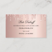 Carte De Visite Sugaring Hair Removal Sugaring Beauté Salon Spa (Dos)