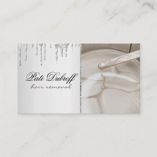 Carte De Visite Sugaring Hair Removal Sugaring Beauté Salon Spa (Devant)