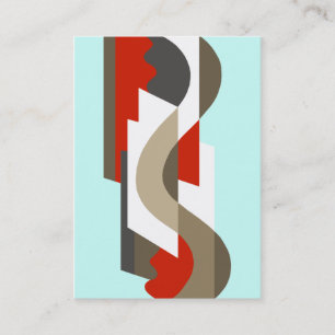 Carte De Visite SUISSE : Art déco Moderne : Bureau d'années '60,