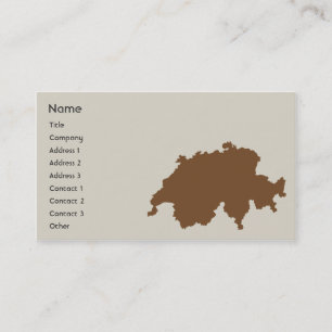 Carte De Visite Suisse - Entreprises