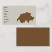Carte De Visite Suisse - Entreprises (Devant / Derrière)
