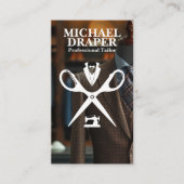 Carte De Visite Suit sur mesure | Seamstress (Devant)