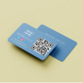 Carte De Visite Suivez L'Analyse Pour Vous Connecter Avec Nous QR 