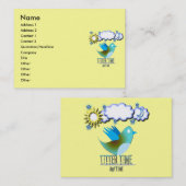 Carte De Visite Suivez-MOI Twitter Cadeaux et torchons T-shirts (Devant / Derrière)