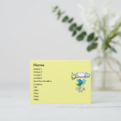 Carte De Visite Suivez-MOI Twitter Cadeaux et torchons T-shirts (Debout devant)