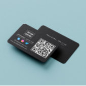 Carte De Visite Suivre L'Analyse Pour Se Connecter Avec Nous QR Co