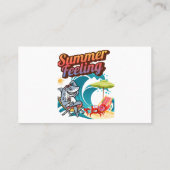 Carte De Visite Summer Feeling (Dos)