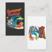 Carte De Visite Summer Feeling (Devant / Derrière)