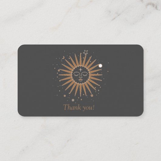 Carte De Visite sun (Dos)