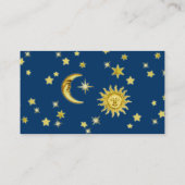 Carte De Visite Sun, lune et étoiles (Dos)