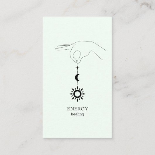 Carte de visite Sun Moon (Devant)