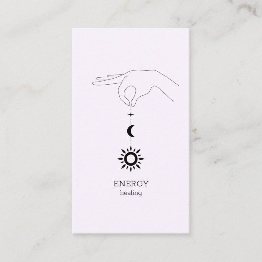 Carte de visite Sun Moon (Devant)