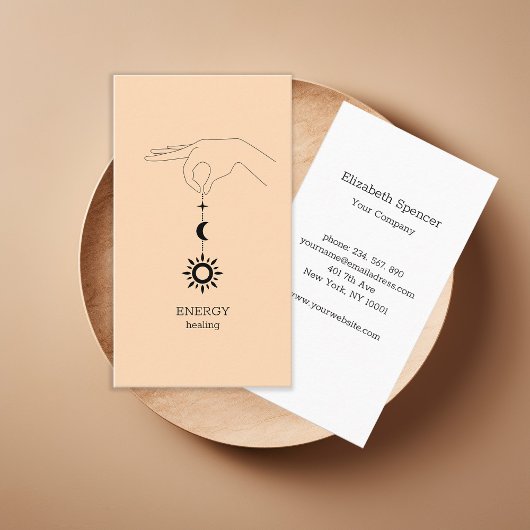 Carte de visite Sun Moon