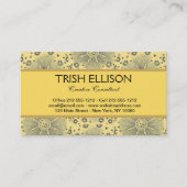 Carte De Visite Sun Stars Antique Nuit Ciel Médiéval Zodiac (Devant)