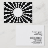Carte De Visite Sunburst 04 (Devant / Derrière)