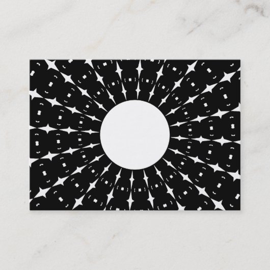 Carte De Visite Sunburst 05 (Devant)