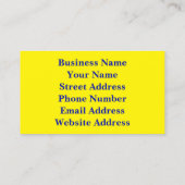 Carte De Visite Sunburst arc-en-ciel vert (Dos)