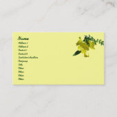 Carte de visite Sundrops Primrose Series (Devant)