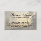 Carte De Visite Sunrise, Vallée de Yosemite par Albert Bierstadt (Devant)