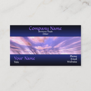 Carte de visite Sunset