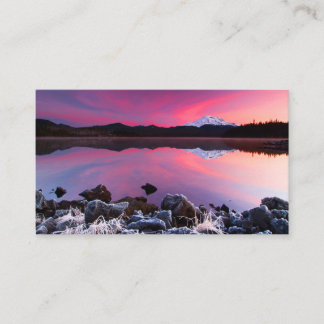 Carte De Visite Sunset Cold Lake
