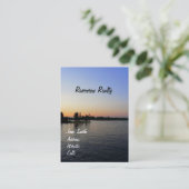 Carte De Visite Sunset/Riverview-Immobilier (Debout devant)